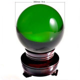 Big Size 200mm Clear Color Crystal Glass Transparent Ball