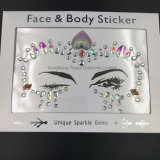 Waterproof Easy to Remove Fake 4 Colors Temporary Tattoos Sticker Face Mask Tattoo for Women (SR-42)