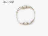 New Collection Fashion Design Crystal with Pearl Bracelet