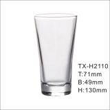 Wide Mouth Popular Use Machine Pressing Drink Glass Tumbler (GB01027007H)