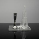 Crystal Burj-Al-Arab Building Model for Crystal Souvenir