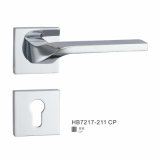 Modern Smiple Style Zinc Alloy Tubular Lever Door Handle (HB7217-211)