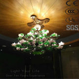 Antique Project Hotel Energy Saving Flower Galss Chandelier