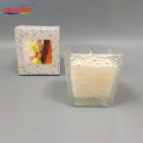 Diamond Think Glass Lid Holder Candle with SGS