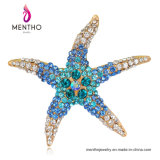New Fashion Multicolor Lovely Animal Starfish Shape Rhinestone Brooch Jewelry