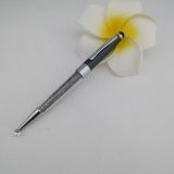 Metal Crystal Ballpoint Pen with Clip