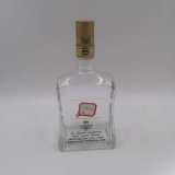 Vodka Glass Bottle, Whiskey Glass Vessel Made in China