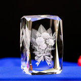 Factory Direct Cheap Home Decoration Crystal 3D Laser Blank Crystal Cubes for Engraving