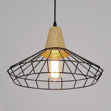 North Europe Lighting Chandelier Pendant Lamp with Wood Color
