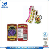 Recyclable Full Colored Food Sticker Label