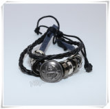 Charm Bracelet, Black Handmade Bracelet, Beads Bracelet (IO-CB157)