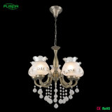 Lighting Factory Decoration Glass Chandelier with Crystal Drops