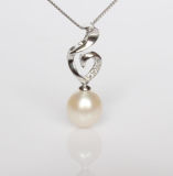 925 Sterling Silver Fashion Freshwater Pearl Pendant Wholesale