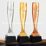 2018 Home Crafts Crystal Gold Silver Copper Cup Metal Trophy