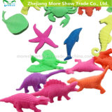 Hot Sale Cartoon Animals Grow in Water Toys Novelty Inflatable Animals 