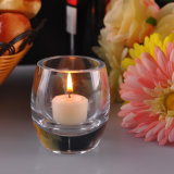 Heavy Bottom Clear Candle Holders