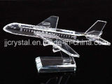 Crystal Model Plane for Table Decoration or Gifts