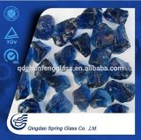 Decorative Dark Blue Glass Rocks