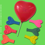 Inflatable Helium Latex Heart-Shaped Balloon for Valentine's Day