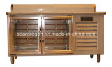 Glass Door Refrigeration Counter with Aspera Compressor
