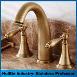 European Style Faucets Mixers Taps crystal Gold Plated Bathroom Faucet