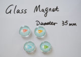 Beach Souvenir Glass Beads Magnet Crafts