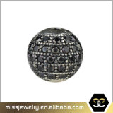 Wholesale Loose Round CZ Pave Beads Mjcc032