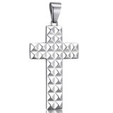 High Polished Cross Jewelry Pendant