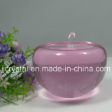 Fashion Crystal Apple Paper Weight for Christmas Day Gift