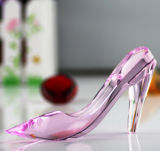 Princess Crystal Glass Shoes with High Quality Gifts Box for Holiday Gifts
