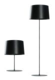 Modern Metal Floor and Table Lamp with Aluminum Shade (WH-566)