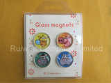 Animal Crystal Glass Fridge Magnet in Blister Pack