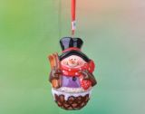 Ceramic Traditional Hand Painted Christmas Tree Decorations