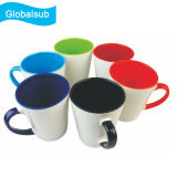 12oz Inner Color Sublimation Ceramic Latte Mug