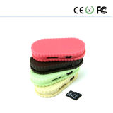 Mini Cookies MP3 Music Player Support 1-8g TF Card Clip