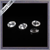 6X8mm Oval Shape High Quality Crystal White Natural Topaz