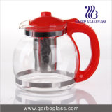 1.6L Glass Tea Pot with Plastic Handle (GB1161)