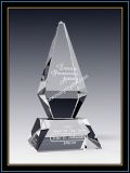 Crystal Award Excellence Award 10 Inch Tall (NU-CW771)