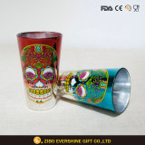 16oz Drinking Electroplated Pint Glasses with Pint Glass Boxes
