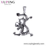 Pendant-45 Xuping Neutral Animal Dragon Pendants, Silver Gold Pendant Designs Men, Jewelry