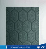 3-6mm Grey Beehive Pattern Glass with CE&ISO9001