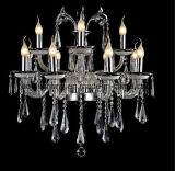 Antic and Jade Crystal Chandelier Lamp (AQ20002/8+4)