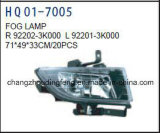 Auto Spare Parts Fog Lamp or Fog Lamp Cover Fits for Hyundai NF Sonata 2004 Car. #OEM: 92202-3K000/92201-3K000/86512-3K000/86511-3K000
