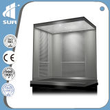 Glass and Stainless Steel Cabin Commercial Building Using Elevator