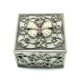 Handcrafted Glass Simple Style Jewelry Box Hx-7337