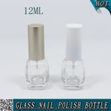 12ml Clear Empty Glass Bottle with Screw Cap for Nail Polish