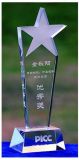 Resin Trophies High-Grade Crystal Cup Prize Trophy Model Creative Metal Trophy