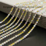 Rhinestones Cup Chain with Silver Claw Garment Accessories