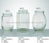 Glass Honey Jar / Glass Jam Jar (3 Items)