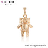 33700 Xuping High Quality Well Design Fancy Cross Pendant Fake Gold Filled Jewelry